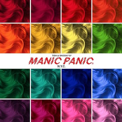 MANIC PANIC Alien Grey Hair Dye – Classic High Voltage - Semi-Permanent Hair Color - Cool, Medium Slate Grey Shade - Vegan, PPD & Ammonia-Free - For Coloring Hair on Women & Men