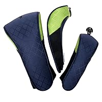 Golf Club Covers for Hybrid, Wood & Driver Clubs