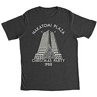 Mens Nakatomi Plaza Christmas Party 1988 T Shirt Funny Sarcastic Novelty Tee for Guys