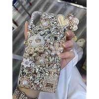 for Oneplus Nord N200 5G case Glitter Luxury Cute Silicone Cover for Women Girls, Bling Diamond Rhinestone Bumper Ring Stand Slim Case for 1+Nord N200 5G (Clear, for Oneplus Nord N200 5G)