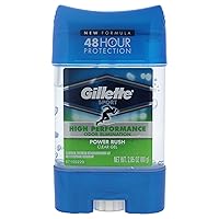Gillette Clear Gel Power Rush Antiperspirant and Deodorant 2.85 oz