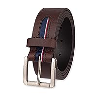 Tommy Hilfiger Men's Big and Tall Casual Roller Buckle Belt