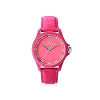 ToyWatch Women's PE03PS Sartorial Only Time Pink Velvet Watch