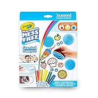 Crayola Color Wonder Scented Markers & Stamps Set, Mess Free Coloring for Toddlers, Gifts for Kids 3+