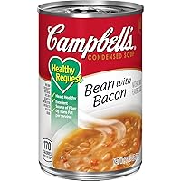 Campbell's Condensed Healthy Request Bean with Bacon Soup, 11.5 oz. Can (Packaging May Vary)