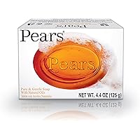 Pears Pure & Gentle Bar Soap with Natural Oils 4.4 oz