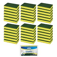 CELOX 36 Pack Dish Sponge for Kitchen, Dual Sided Scrub Sponge Heavy Duty, Non-Scratch Sponges Perfect for Kitchen Dishwashing and Household Cleaning, Highly Absorbent and Easy to Dry for Reuse