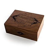 You Are The World Wood Keepsake Box [Personalized Custom Gifts, Anniversary, Wedding, Baby, Memory]