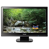 ViewSonic VX2453MH-LED 24-Inch Ultra-Thin Widescreen LED Monitor - Black