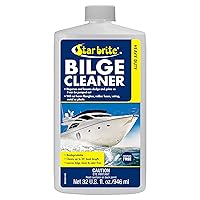 STAR BRITE Heavy Duty Bilge Cleaner -Simple & Easy to Use - Pour In, Run Boat, Pump Out - Emulsifies Oil, Fuel & Leaves Bilge Clean With a Fresh Clean Scent