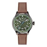Ted Baler Fulmaar Men's Brown Eco Genuine Leather Strap Watch (Model: BKPFMS4019I)