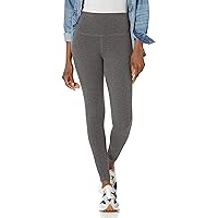 Jockey Women's Cotton Stretch Basic Ankle Legging Charcoal