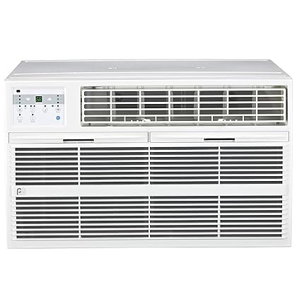 PerfectAire 3PATWH14002 Heat/Cool Air Conditioner With Remote Control, 14,000 BTU 230V, White
