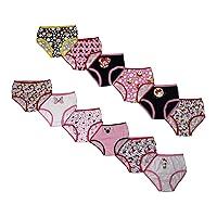 Disney girls Minnie Mouse Exclusive 12-PK Avent Box of Panties Perfect for Gifting & Potty Training Fun in Sizes 2/3T & 4T