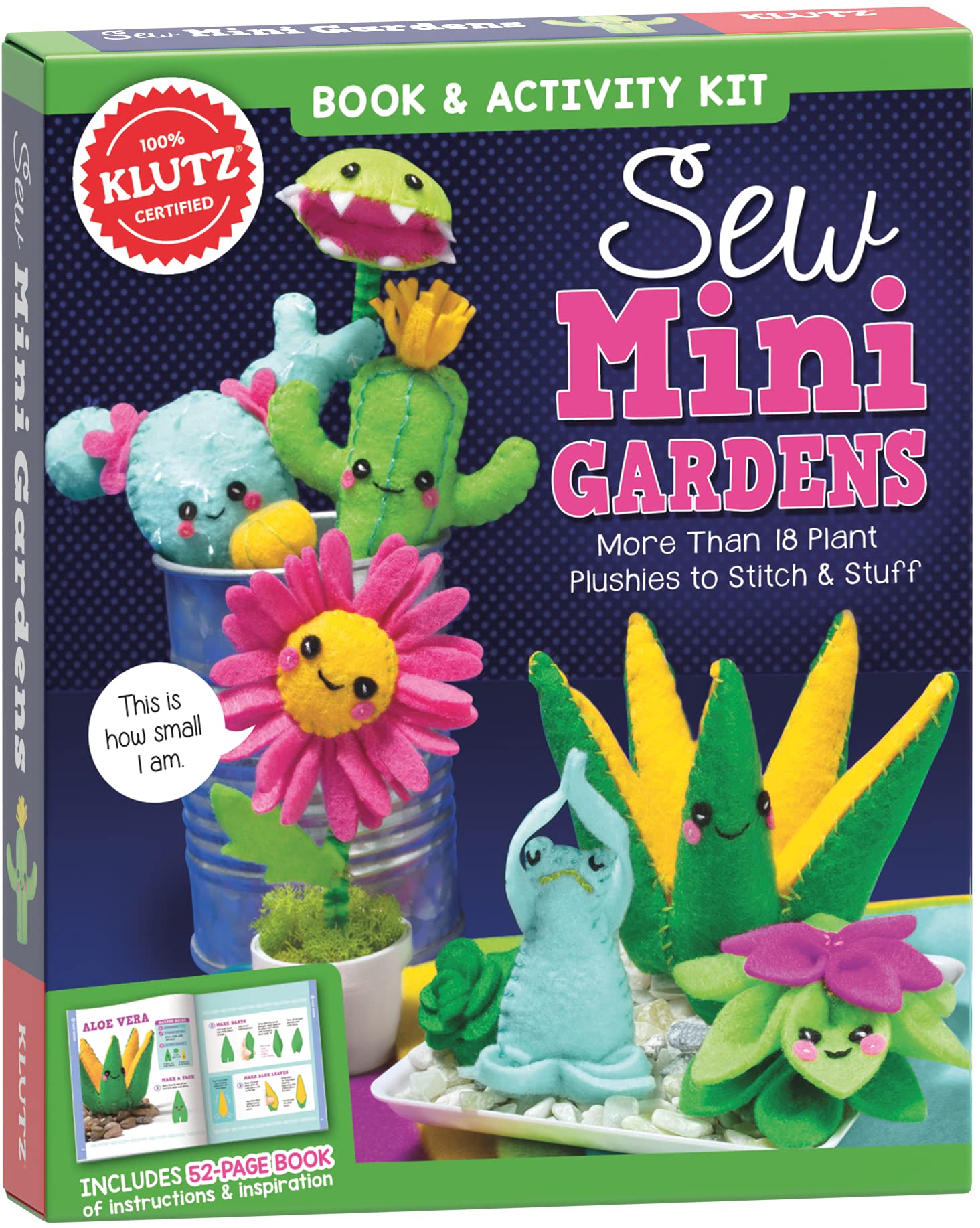 Sew Mini Gardens (Klutz Craft Kit)