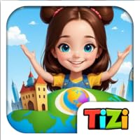 Free Kids Games Ages 5-8 - Tizi Town World Games For Kids Pretend Play World For Girls & Boys