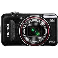 Fujifilm FinePix T300 14 MP Digital Camera with Fujinon 10x Wide Angle Optical Zoom Lens (Black)