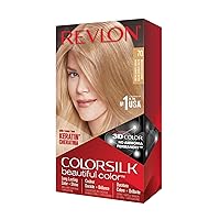 Permanent Hair Color, Permanent Hair Dye, Colorsilk with 100% Gray Coverage, Ammonia-Free, Keratin and Amino Acids, 70 Medium Ash Blonde, 4.4 Oz (Pack of 1)