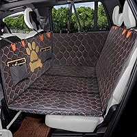 BABYLTRL Back Seat Extender for Dogs, Dog Car Seat Cover for Back Seat Bed for Car Travel Bed, Dog Hammock for Car Camping Mattress, Thickened Foldable Waterproof Dog Bed for Car SUV Trucks