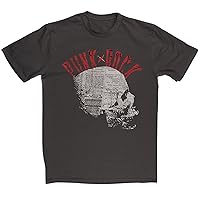 Mens Punk Rock Classic Rock Music Retro Genre T-Shirt