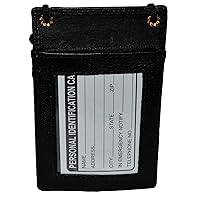 Leather Id Holder From Leatherboss- 561r
