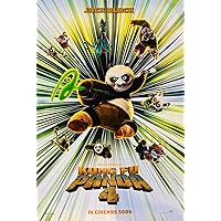 KUNG FU PANDA 4 MOVIE POSTER 2 Sided ORIGINAL INTL Advance 27x40 JACK BLACK ANGELINA JOLIE