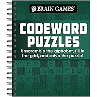 Brain Games - Codeword Puzzle: Unscramble the Alphabet, Fill in the Grid, and Solve the Puzzle! Brain Games - Codeword Puzzle: Unscramble the Alphabet, Fill in the Grid, and Solve the Puzzle! Spiral-bound