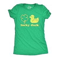 Womens Saint Patricks Day T Shirts Funny Shenanigans Clover Graphic Tees for Women