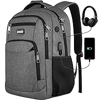 Backpack for Women and Men,School College Backpack 15.6 inch Laptop bookbag with USB Port for High School Student