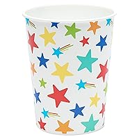 American Greetings Rainbow Party Supplies, Star 16 oz. Cups (8-Count)