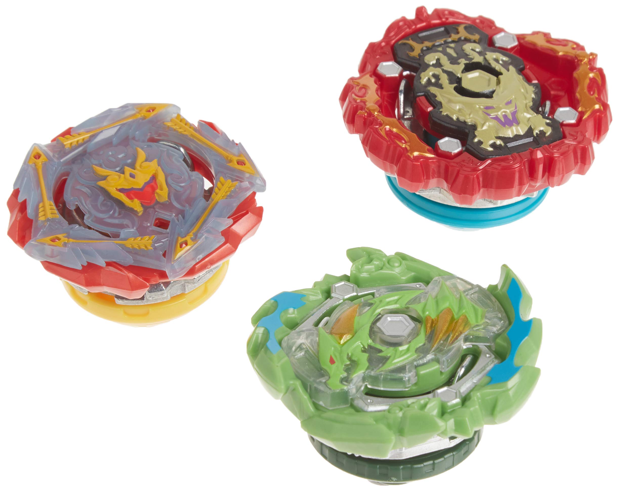 BEYBLADE Burst Rise Hypersphere Battle Heroes 3-Pack - Ace Dragon D5, Rudr R5, Viper Hydrax H5 Battling Game Tops, Toys Ages 8 and Up (Amazon Exclusive)