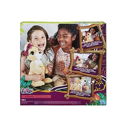 FurReal Friends Mama Josie The Kangaroo Interactive Pet Toy, 70+ Sounds & Reactions, Ages 4 & Up