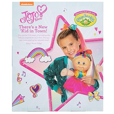 Mua Cabbage Patch Kids - JoJo Siwa Doll - 14” Plush Toy - Includes Sparkly  Dress, Jeweled Bodice - Pink and Blue Highlights with Giant Hair Bow – with  Birth Certificate, Date
