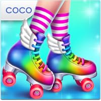 Roller Skating Girls - Dance on Wheels & Fashion Game