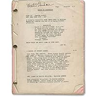 North by Northwest (Original screenplay for the 1959 film belonging to actor Martin Landau)