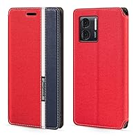 for Doogee N50 Pro Case, Fashion Multicolor Magnetic Closure Leather Flip Case Cover with Card Holder for Doogee N50 Pro (6.52”)