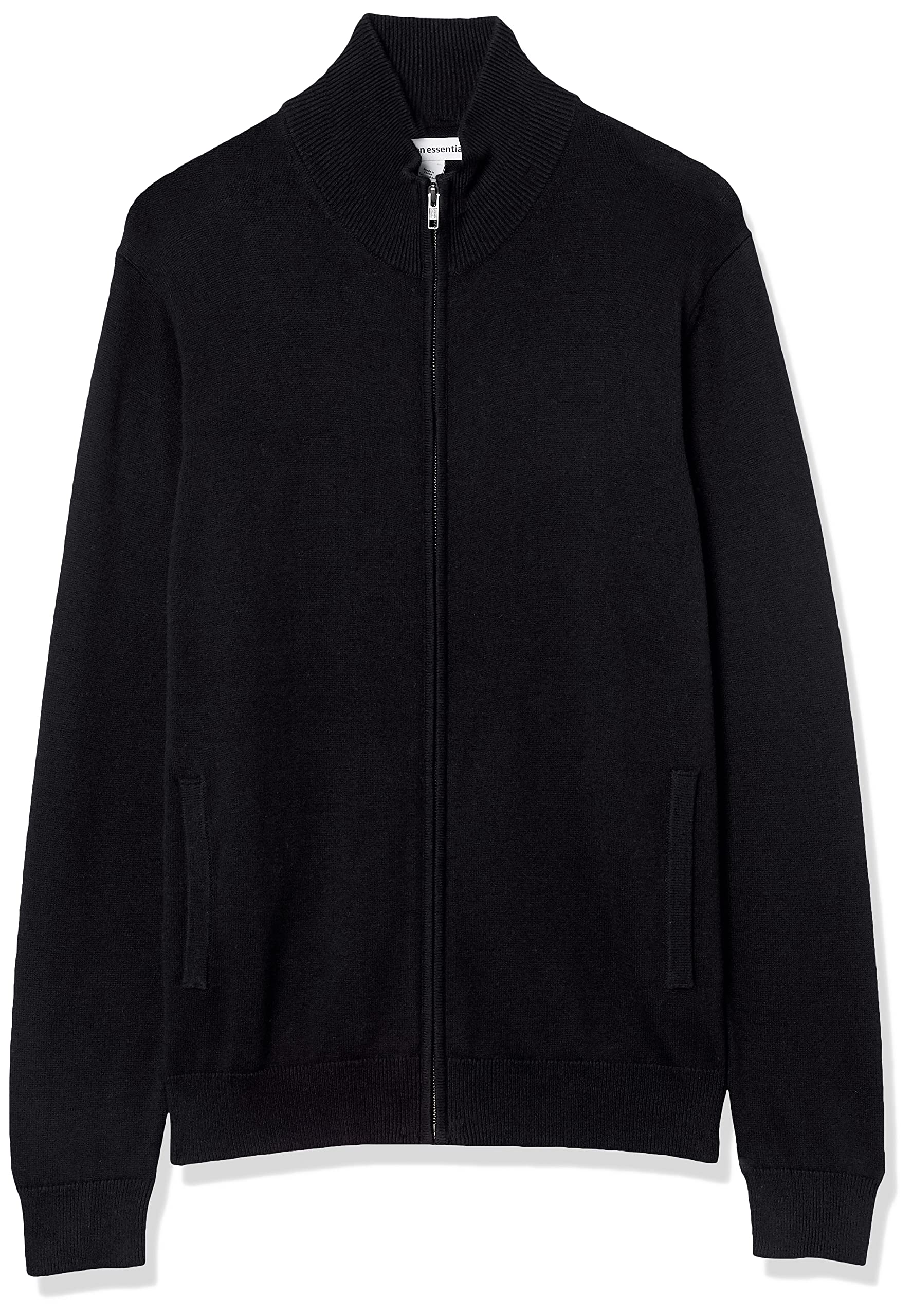 Amazon Essentials Men's Full-Zip Cotton Sweater