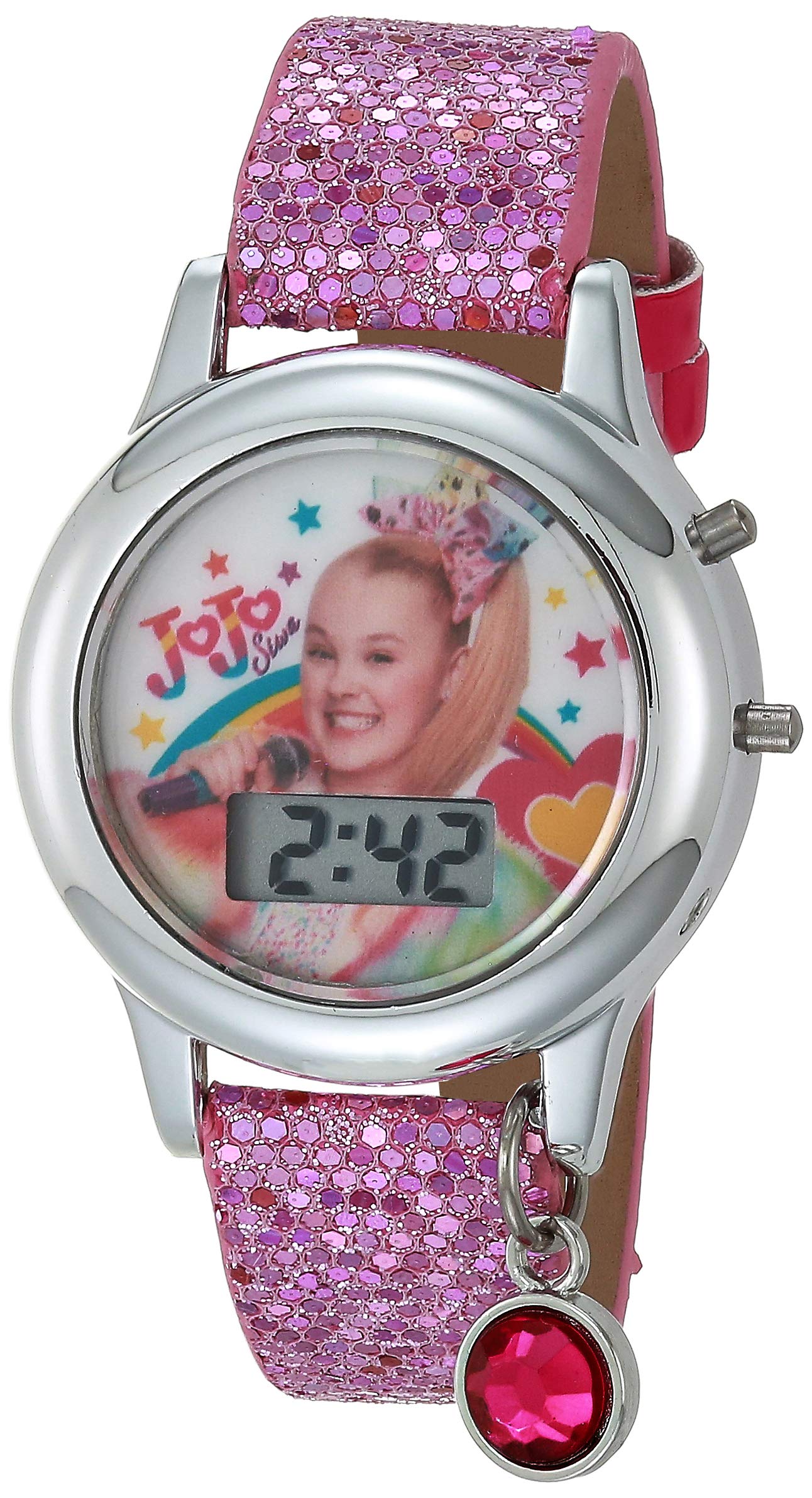 Buy Accutime JoJo Siwa Girls' Quartz Watch with Rubber Strap, Pink and  Multicolor, 13mm [Model: JOJ40050AZ] | Fado168