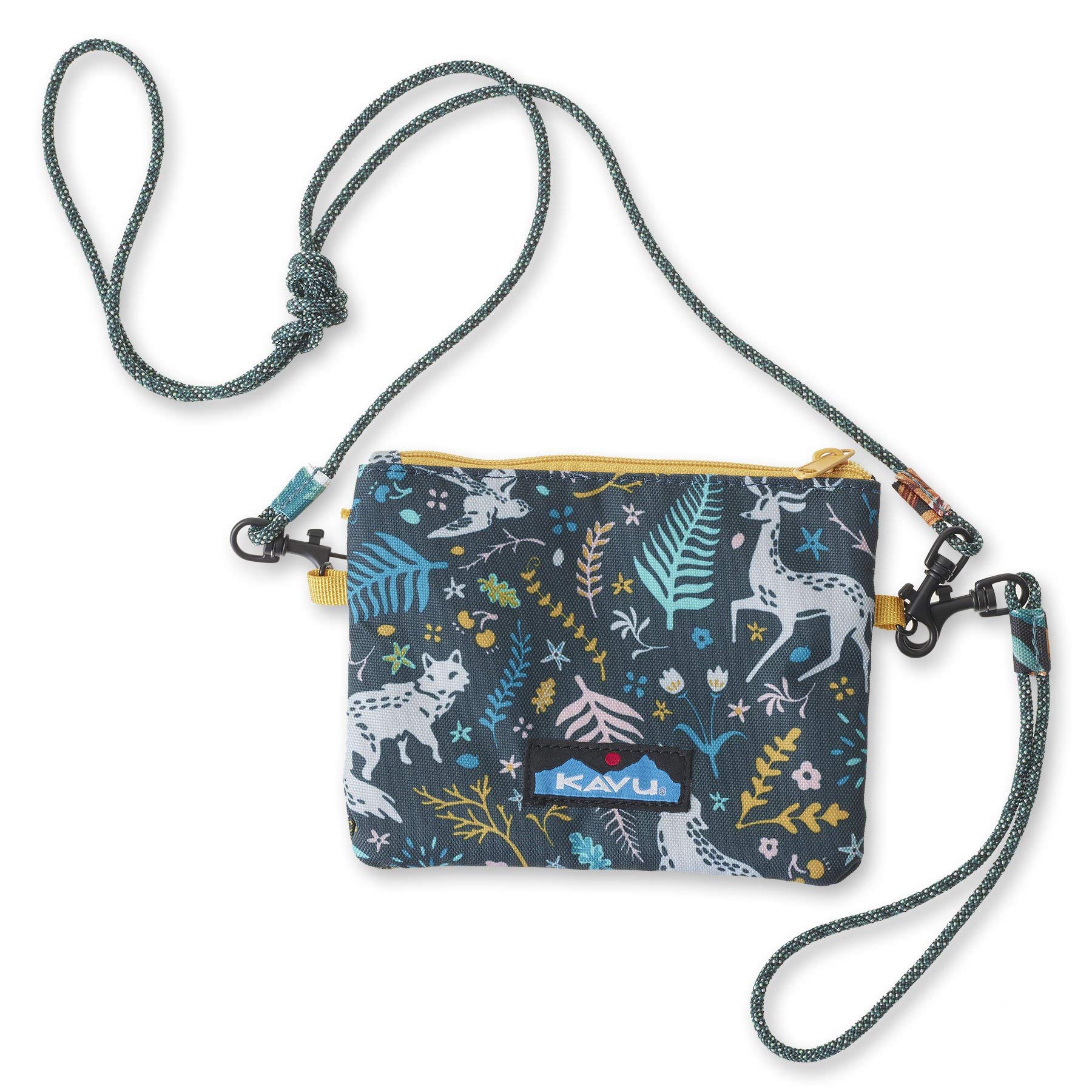 KAVU Renrose Crossbody Wallet with Rope Strap