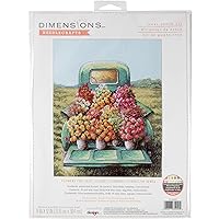 Dimensions Garden Gnome Counted Cross Stitch Kit, 10