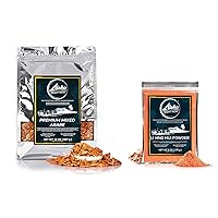 Aloha Right Now Premium Mixed Arare Rice Crackers Mochi Crunch Japanese Hawaiian Style Asian Snack Mix 2lb 32oz & Li Hing Mui Powder 6 oz Bag for flavoring fruits, candy, & cocktail drinks
