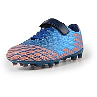 Kids Soccer Cleats Outdoor Firm Ground Athletic Shoes