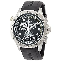 Hamilton Men's Khaki Aviation Worldtimer H76714335 45mm Quartz Watch