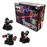 SpyX / Lazer Trap Alarm – Safe Laser Alarm Toy for Spy Kids to Protect Stuffs. Invisible Infrared Beam Spy Gadget for Kids. Motion Sensor/Detector Toy for Boys & Girls