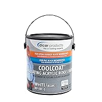 RP-IRC-1 CoolCoat Roof Coating - White, High-Performance Formula, 1 Gallon
