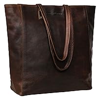 Ava Leather Tote/Top Handle Shoulder Bag for Women