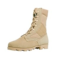 Men's Tactical Army Boots 8 Inches Lightweight Combat Boots Jungle Boots Military Work Boots Desert Boots