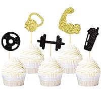 48pcs Bodybuilding Male Cake Topper Creative Bachelor Party Cupcake Picks Cake  Decoration Ornament for Party (Mixed Style) - Walmart.com