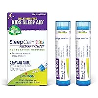 SleepCalm Kids Sleep Aid for Deep, Relaxing, Restful Nighttime Sleep - Melatonin-Free and Non Habit-Forming - 2 Count (160 Pellets)