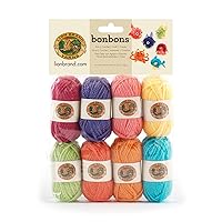 Lion Brand Yarn BonBons Yarn Pack Brights